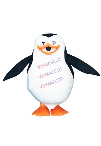 The Penguins of Madagascar Penguin Mascot Costume Halloween Cosplay Fancy Dress Animal Cartoon Mascot Costumes Adult Size
