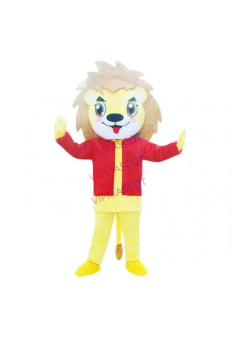 Animal Lion King Mascot Costume Fancy Outfit Anime Cosplay Kits Mascotte Theme Fancy Dress Carnival Costume