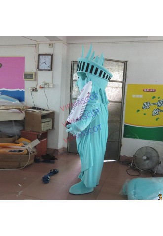 Statue of liberty mascot costume