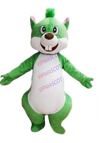 Green Squirrel mascot costume Adult Cosplay Costumes Halloween party Carnival Fancy Dress