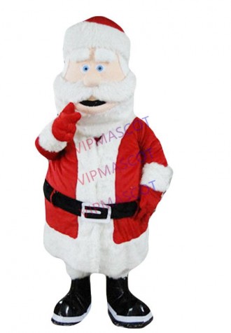 Santa Claus mascot cartoon figure Santa Claus ball mascot costume