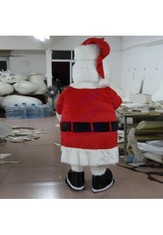 Santa Claus mascot cartoon figure Santa Claus ball mascot costume