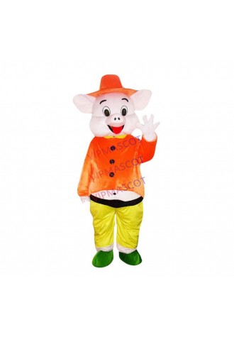 Pig Mascot Coutume Fancy Dress birthday Halloween party performance props