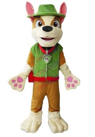 Hot sale Dog mascot costume fancy dress Tracker mascot Cosplay costumes adult performance show props