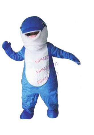 mascot Blue Whale Adult Size Mascot Costume Quality Customized Sea Creature Character Outfit Suit