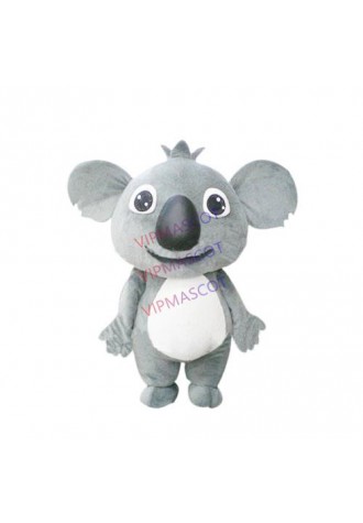 mascot Cute Koala Mascot Costumes Adult Size Koala Mascotte Outfit Suite Fancy Dress EMS free shipping