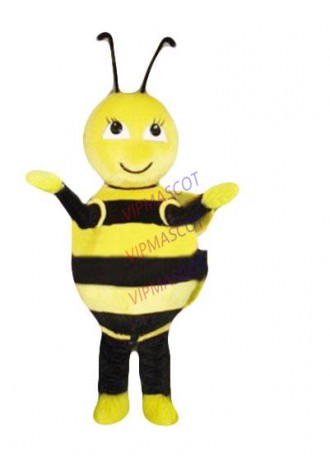 mascot Yellow Bee Honeybee Bumblebee Mascot Costume Adult Size Fancy Dress Cartoon Character Party Outfit Suit