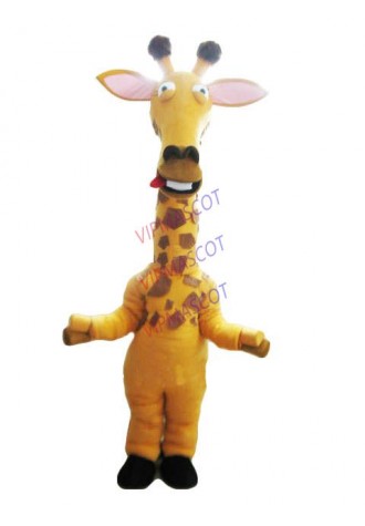 Giraffe Mascot Costume Hot Movie Cartoon Character Adult Size Mascotte Mascota Fancy Dress Suit Fit