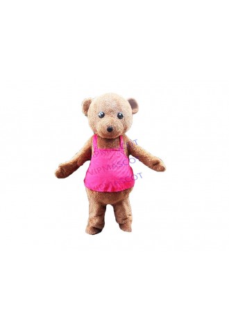 cosplay costumes Brown bear mascot costume Adult size brown bear mascot costume Free shipping