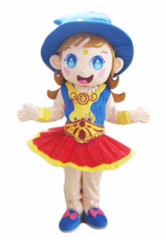 Betty girl mascots Cartoon mascot costume cartoon mascot adult for Halloween party event