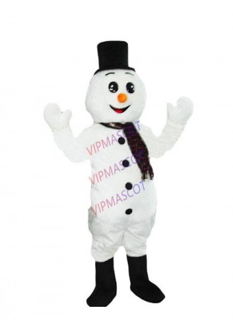 Hot sale Adult lovely big eyes snowman mascot fancy dress costumes cartoon party costumes adult size