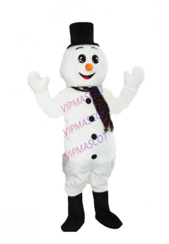 Hot sale Adult lovely big eyes snowman mascot fancy dress costumes cartoon party costumes adult size