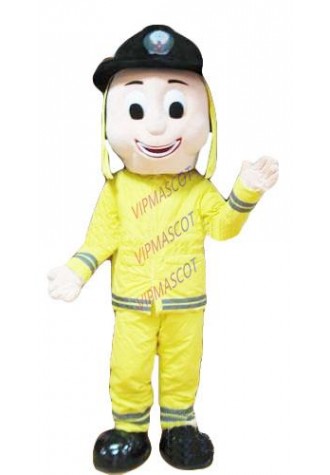 Hot sale Adult fireman mascot costume cartoon costumes party costumes