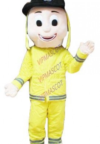 Hot sale Adult fireman mascot costume cartoon costumes party costumes