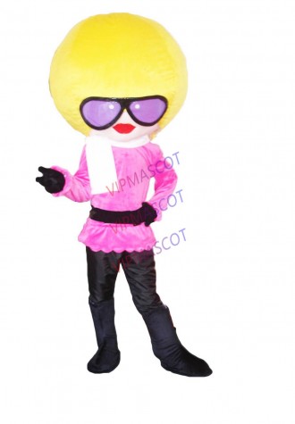 New arrival Cute Adult cute fashion girl mascot fancy dress costumes Halloween cartoon party costumes