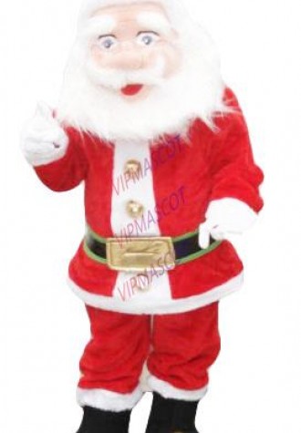 New arrival Cute Cartoon Character Adult cute santa Mascot Costume Fancy Dress Halloween party costume
