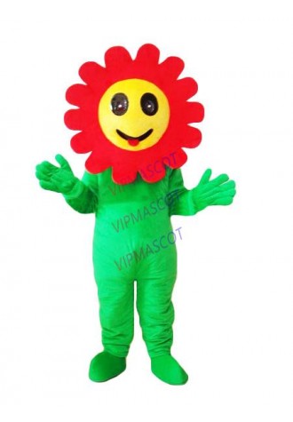 Hot sale Adult cute sunflower mascot fancy dress costumes Chirstmas party costumes