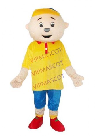 Hot selling Foam Adult cute Caillou Theme Mascot Costumes Halloween Cartoon Party Outfits Fancy Dress Adult Size