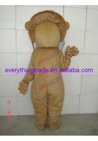 Hot sale Adult new cute brown lion mascot fancy dress costumes Chirstmas party costumes
