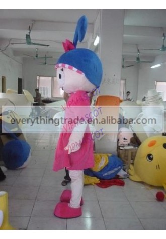 New arrival Foam Adult lovely cartoon purple dress girl mascot costume fancy dress party costumes adult size