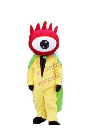 New arrival Cartoon Character Top Selling One-eyed alien Mascot Costume