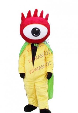 New arrival Cartoon Character Top Selling One-eyed alien Mascot Costume