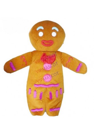 Hot sale Foam Adult new gingerbread man mascot costume cartoon character costumes party costumes fancy dress costumes