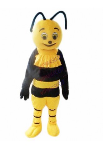 Hot sale Cute new Cartoon Character lovely yellow bee mascot Costume fancy dress costume Adult size