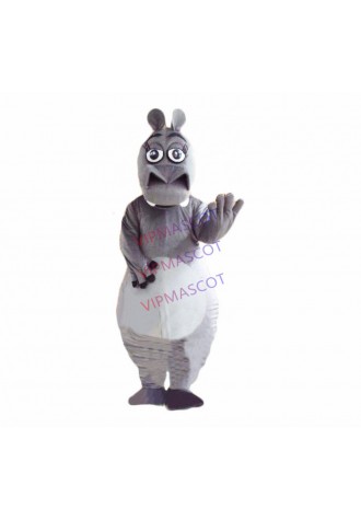 Cute Hot sale Cartoon Character Adult Hippo Dress cosplay Halloween  Party Costume