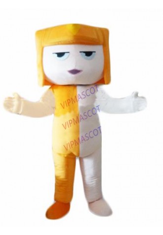 New arrival Foam Adult lovely cartoon fashion little doll mascot costume fancy dress party costumes adult size
