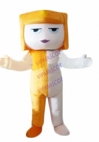 New arrival Foam Adult lovely cartoon fashion little doll mascot costume fancy dress party costumes adult size