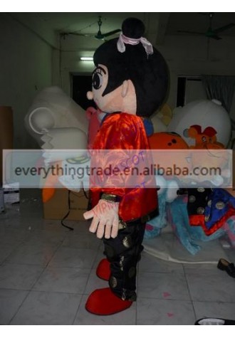 Hot sale Foam Adult cute little girl mascot mascot costume fancy dress party costumes adult size