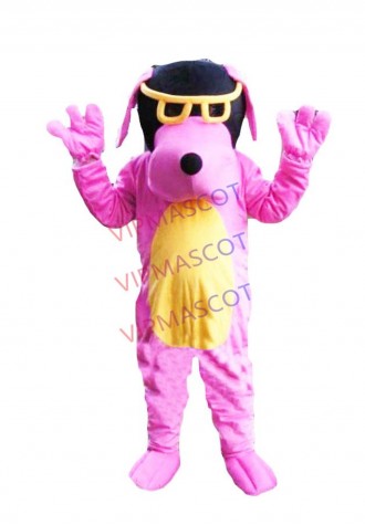 Hot selling Custom made Cartoon Character Adult lovely dog Dress cosplay Halloween  Party Costume