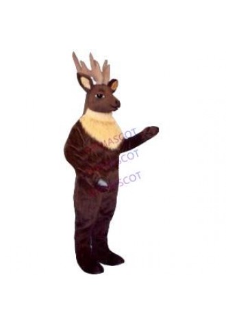 Hot sale Cute Adult cute Regal Elk fur mascot costume fancy dress Halloween party costumes