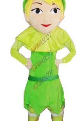 Hot sale Cute Adult tinkerbell mascot costume fancy dress cartoon characters party outfit