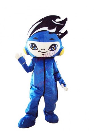 New arrival Cute Adult lovely blue doll mascot fancy dress costumes cartoon party costumes adult size