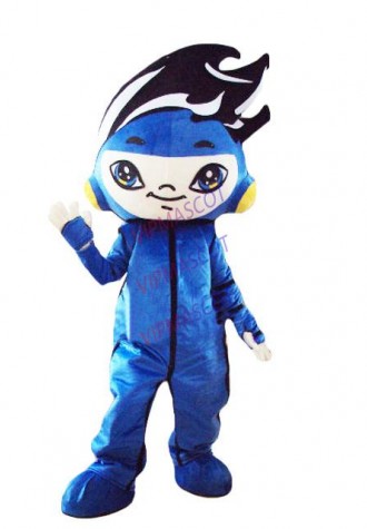 New arrival Cute Adult lovely blue doll mascot fancy dress costumes cartoon party costumes adult size