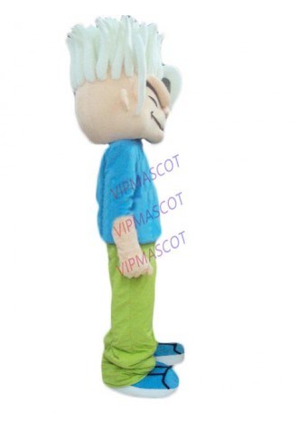 Hot sale Foam Adult lovely cool boy mascot fancy dress costumes Halloween cartoon party costumes