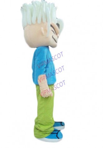 Hot sale Foam Adult lovely cool boy mascot fancy dress costumes Halloween cartoon party costumes