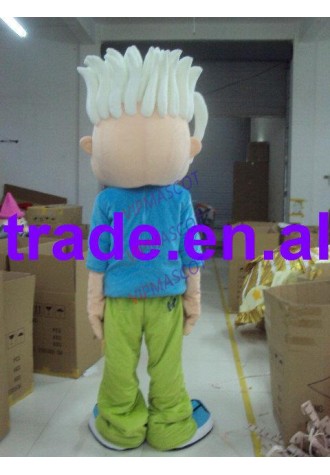 Hot sale Foam Adult lovely cool boy mascot fancy dress costumes Halloween cartoon party costumes
