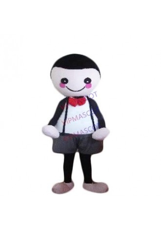 New arrival Foam Cartoon Character lovely Suspender Boy Mascot Costume party costume Adult Size