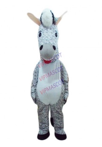 Hot sale  Foam Cartoon Character cute Zebra Mascot Costume party costume Adult Size