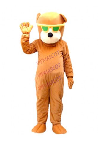 New arrival  Foam new Cartoon Character lonely brown bears Mascot Costume fancy dress costume