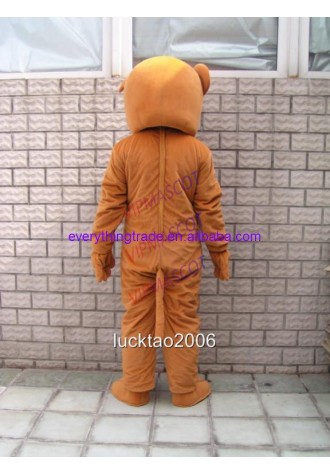 New arrival  Foam new Cartoon Character lonely brown bears Mascot Costume fancy dress costume