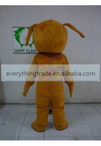 Hot sale Love Adult cute big eyes dog mascot fancy dress suit costumes cartoon party costumes adult size