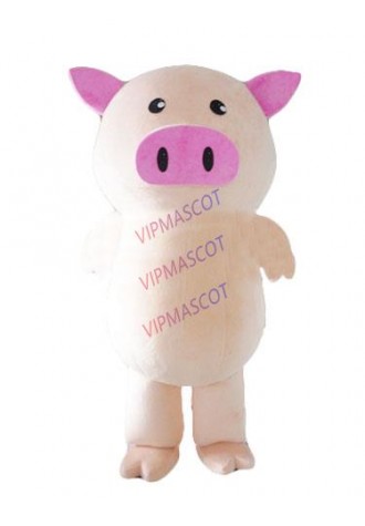 New arrival Love Adult cute pink nose pig mascot fancy dress suit costumes cartoon party costumes adult size
