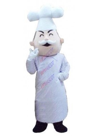 Hot sale Cute Adult chef character mascot costumes cartoon character costumes party outfits