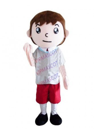 Hot selling Cute Adult cute cool little boy mascot fancy dress suit costumes cartoon party costumes
