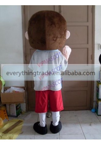 Hot selling Cute Adult cute cool little boy mascot fancy dress suit costumes cartoon party costumes