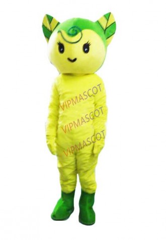 Hot selling Cute Adult cute yellow Woman Girl Mascot costume Cartoon Costume Halloween Christmas Costumes